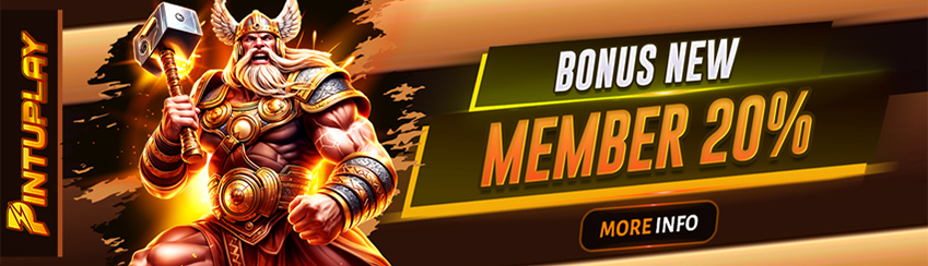 BONUS DEPOSIT MEMBER BARU 20%